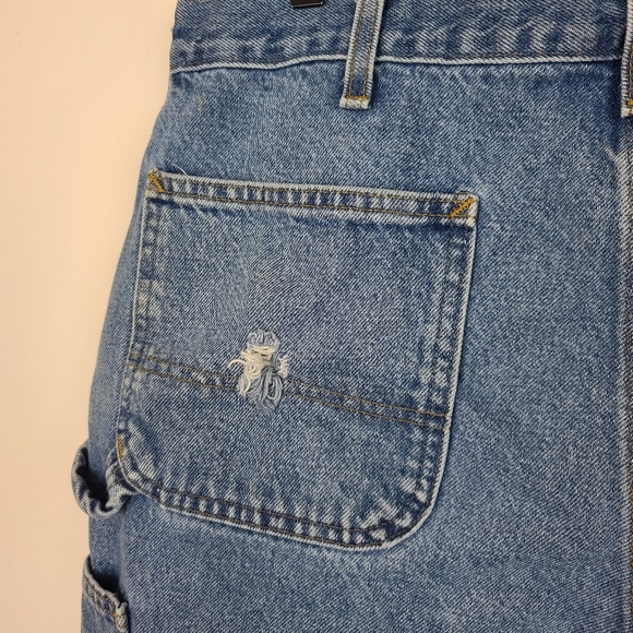 Carhartt Flawed Denim Carpenter Shorts Size 36 - Picture 7 of 7